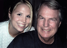Serena Curry and her father